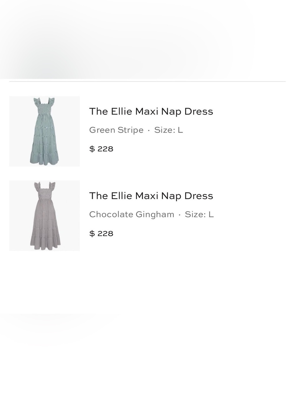 The Ellie Maxi Nap Dress - Green Stripe
